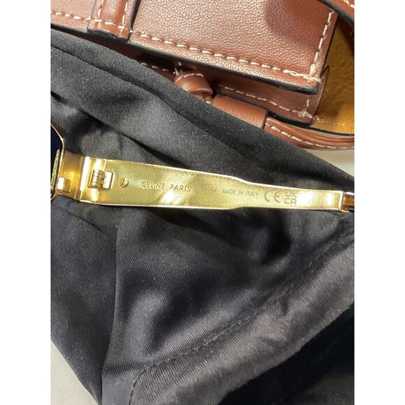 Celine 'Metal' Green Triomphe 54Mm Geometric Sunglasses Size OS - Picture 5 of 5